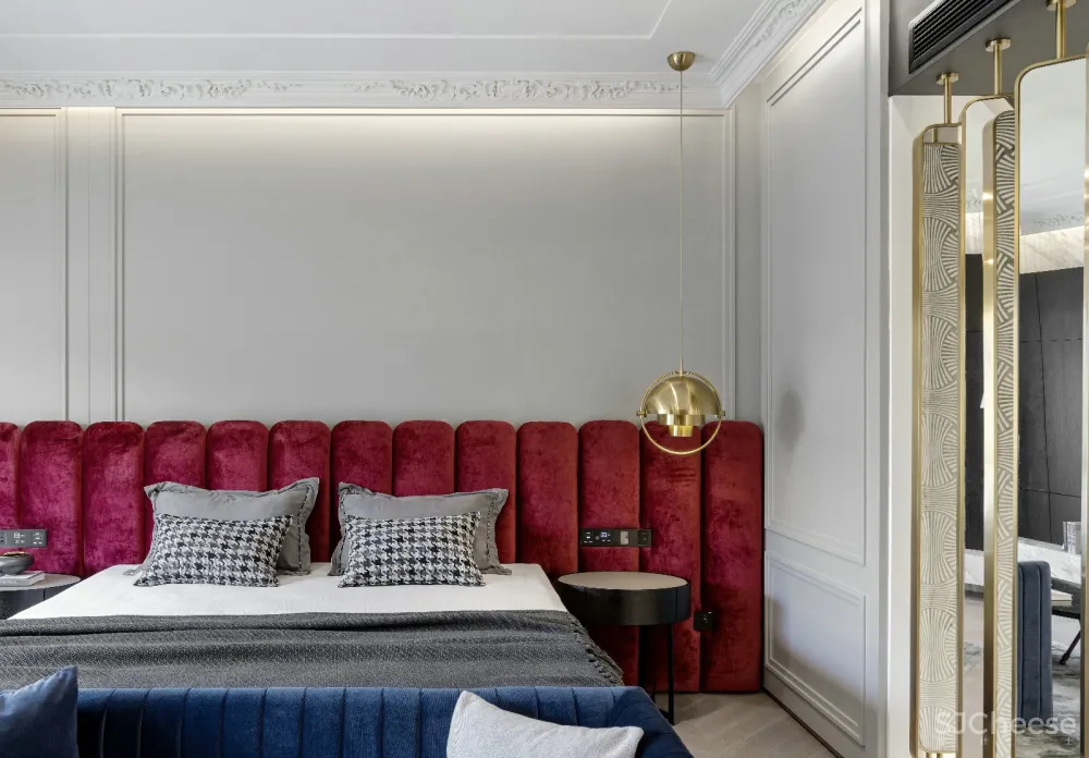 【宁洁设计作品 | 一半冷艳 · 一半迷红 】