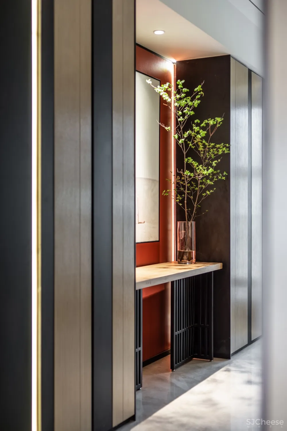 鸿艺源设计丨深圳壹方中心私宅:静雅新中式,风韵自清逸