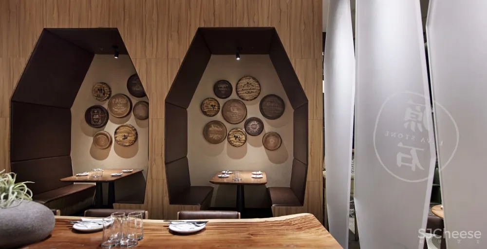 深圳餐饮空间【艺鼎新作】身处浮光里,沉心如原石