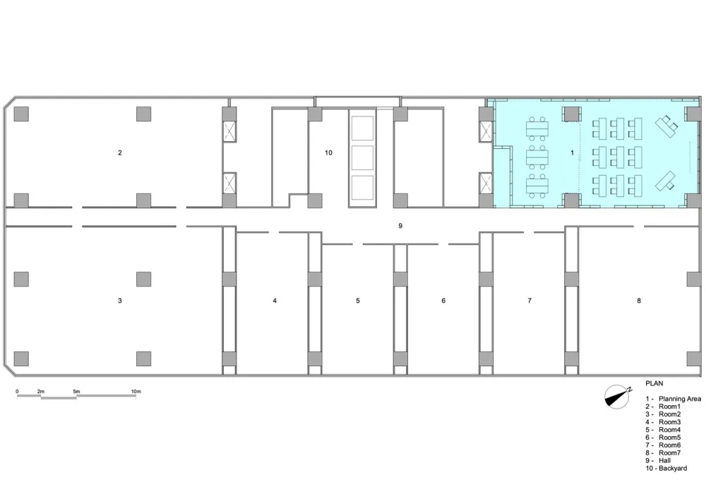 首发 | 有机建筑设计工作室:日本 自由透明的办公氛围 ReBar