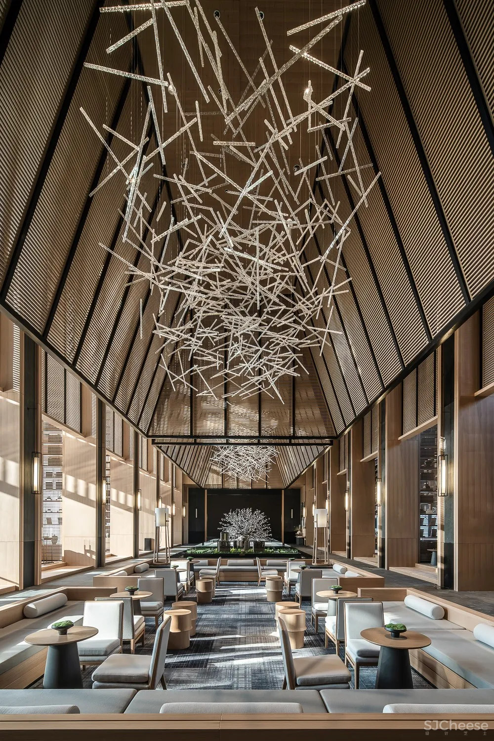 1050㎡东方文化基因营销中心设计，美与生活浑然天成！