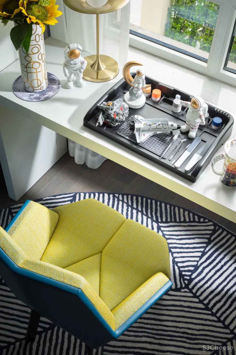 则灵艺术丨熙湖悦著353㎡跃层体验馆:趣味生活