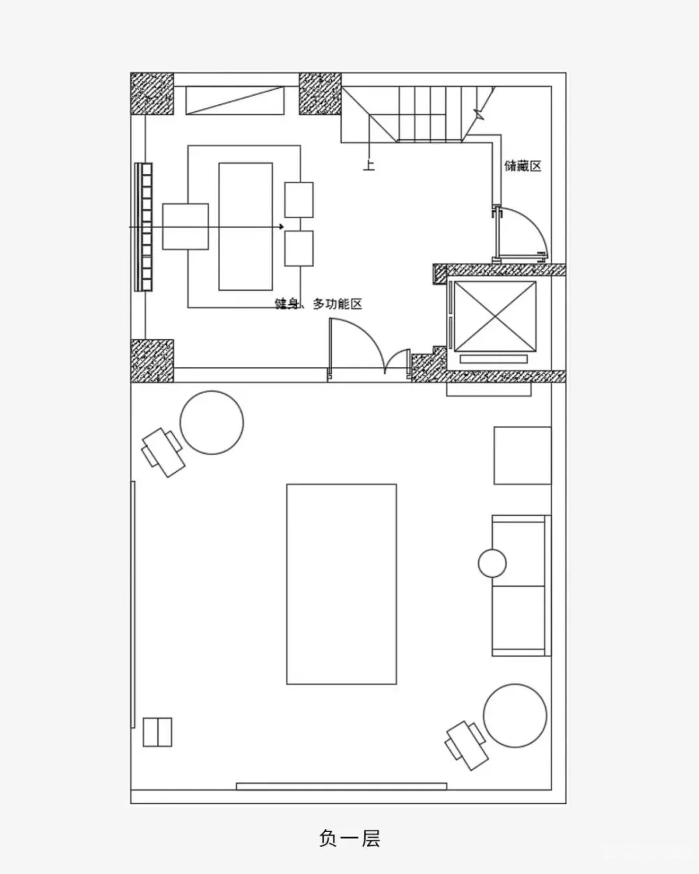 创时空设计 | 三层别墅的软装设计方案,享受生活的闲雅与安适!