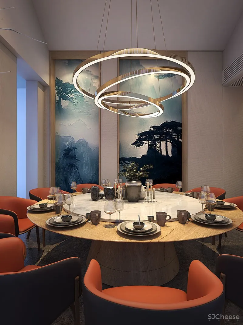 上海樸食四季餐厅设计