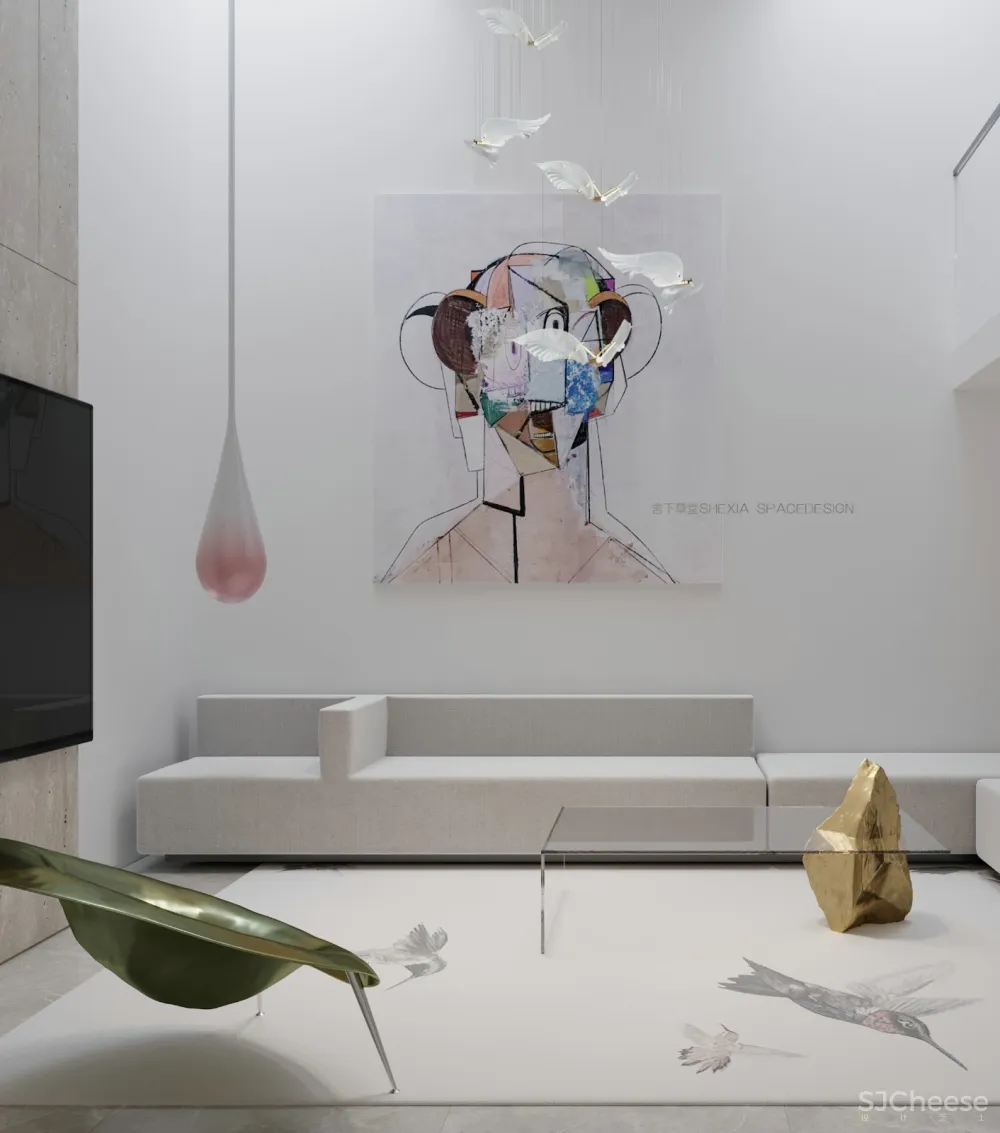 宁洁设计作品 | 蓝花楹