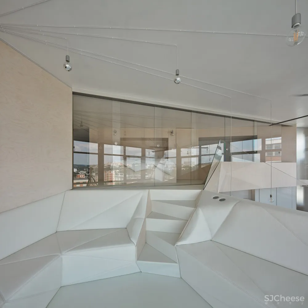 新作 | petrjanda/brainwork:捷克 兹林32号阁楼式公寓