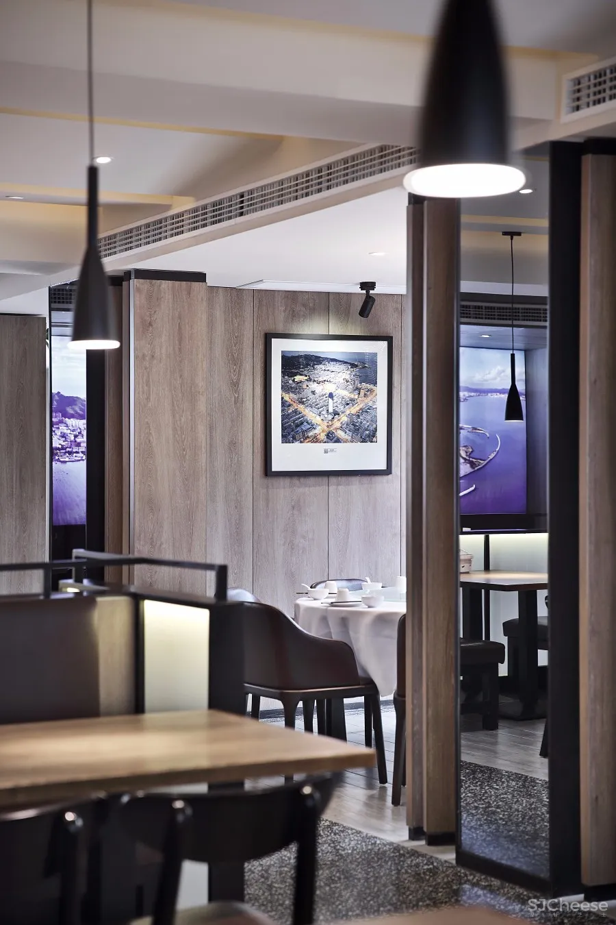 餐厅空间设计【艺鼎新作】晓升，一场撩拨情感的视觉与味觉的温馨体验