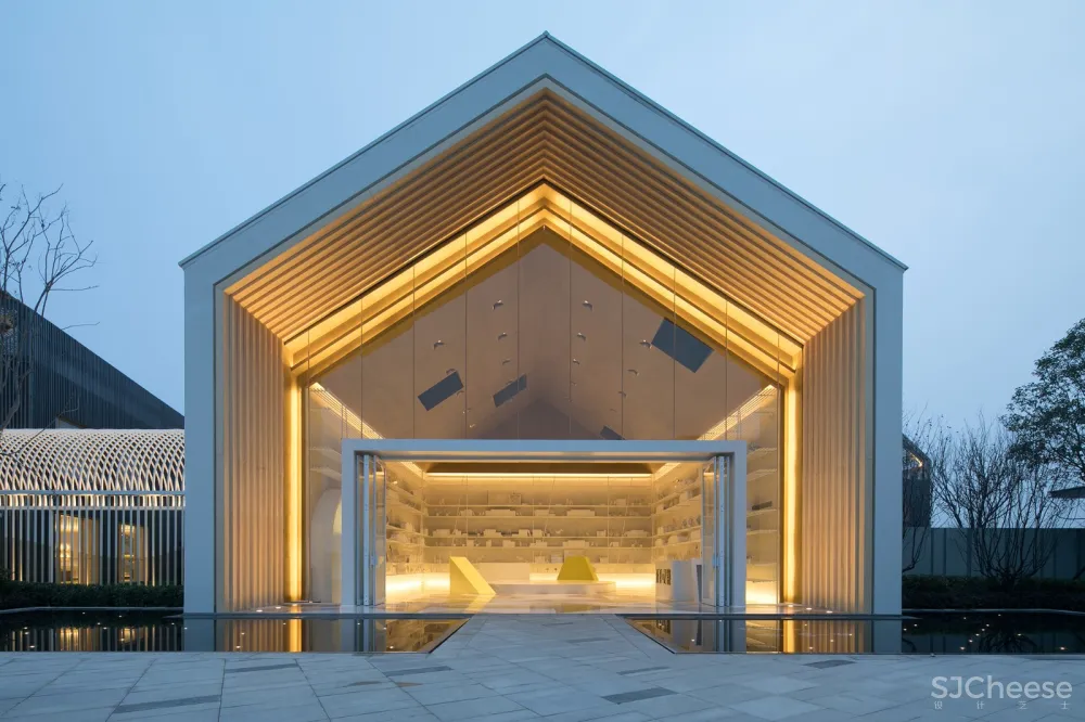 则灵艺术丨熙湖悦著353㎡跃层体验馆:趣味生活