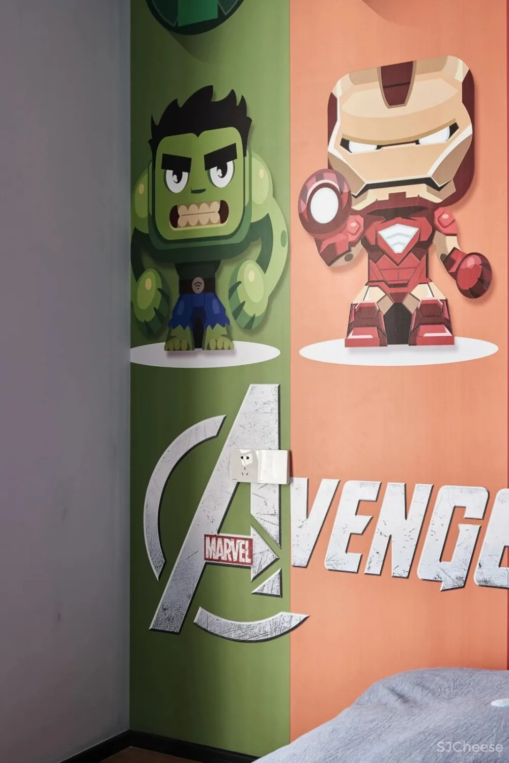 力设计 新作丨手办一面墙 江边一套房