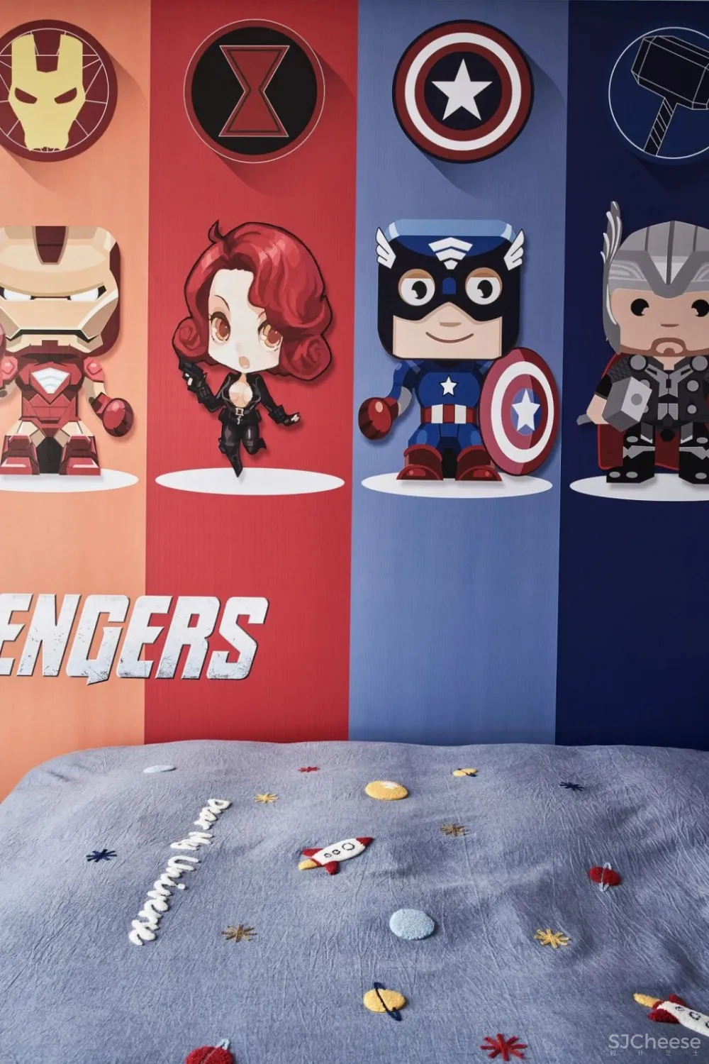 力设计 新作丨手办一面墙 江边一套房