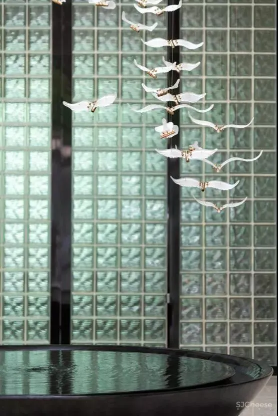 李益中空间设计新作 | 1000㎡俊逸灵动的美学馆体验式的“去销售化”售楼空间,融功能性于艺术氛围中!