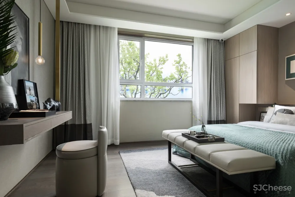 则灵艺术丨熙湖悦著353㎡跃层体验馆:趣味生活