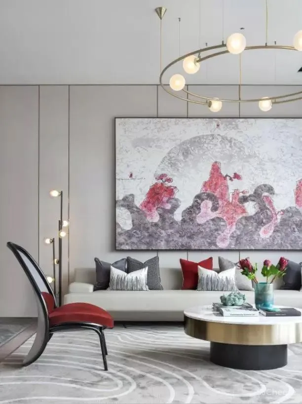 新作 | 1600㎡现代中式轻奢美学体验营销中心