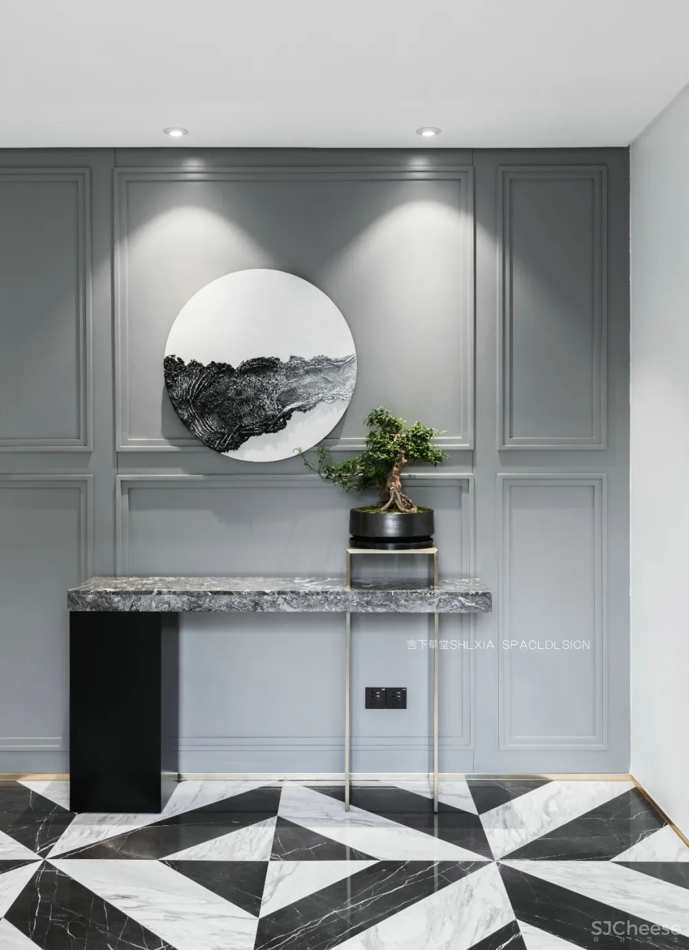 【宁洁设计作品 | 一半冷艳 · 一半迷红 】