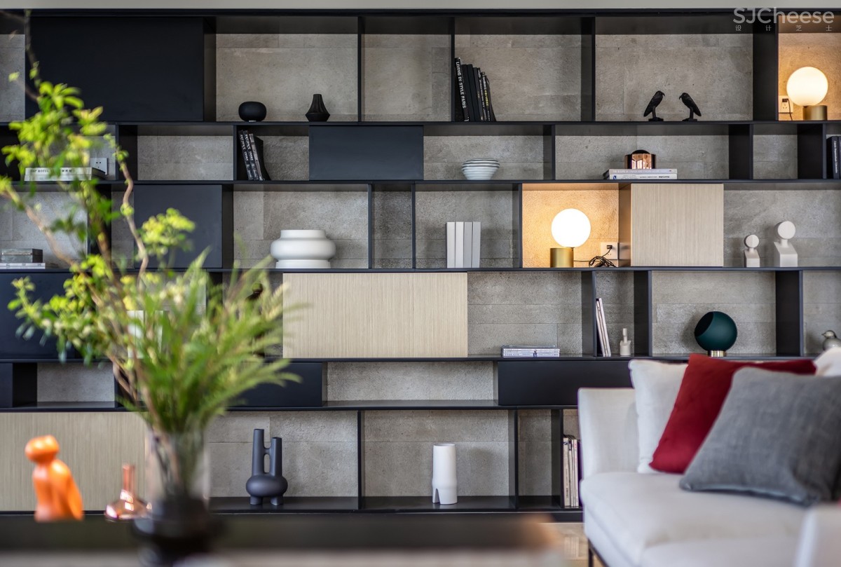 鸿艺源设计丨深圳壹方中心私宅:静雅新中式,风韵自清逸