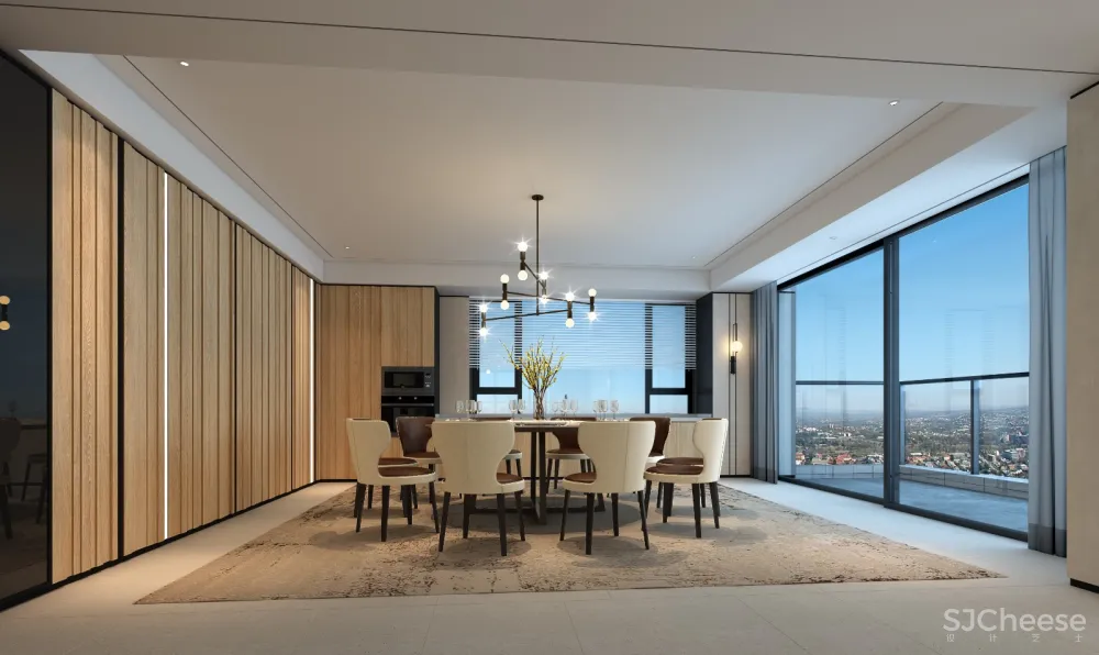 鸿艺源设计丨深圳壹方中心私宅:静雅新中式,风韵自清逸