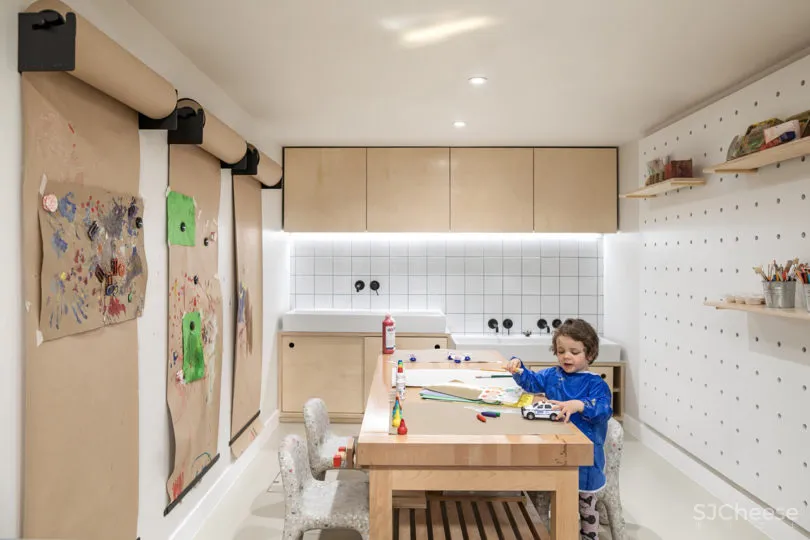 伦敦一家可以托儿的联合办公空间