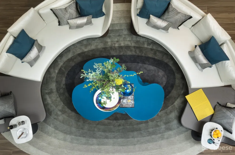 则灵艺术丨熙湖悦著353㎡跃层体验馆:趣味生活