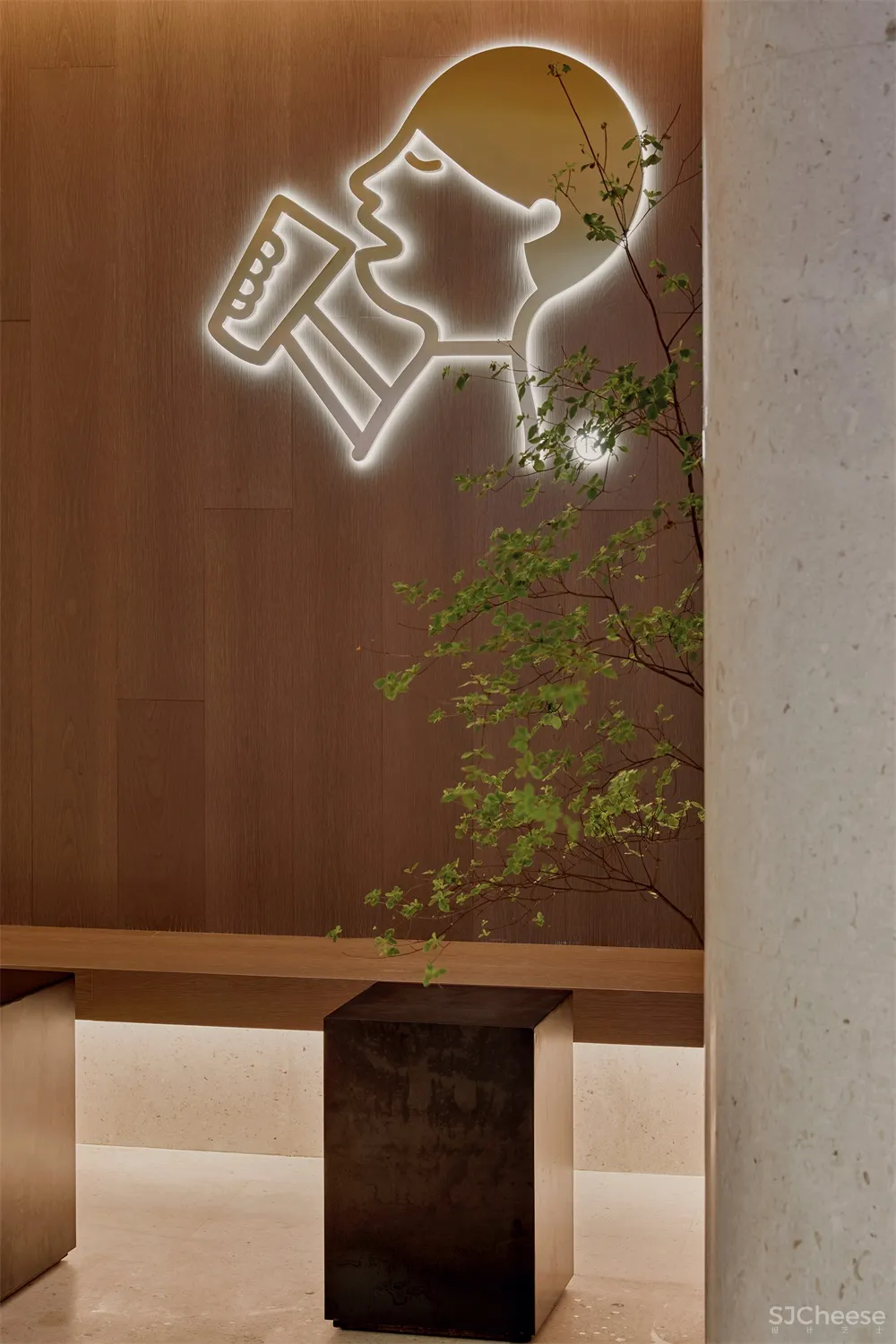 绽放设计 | 城市山水-喜茶厦门磐基名品中心店