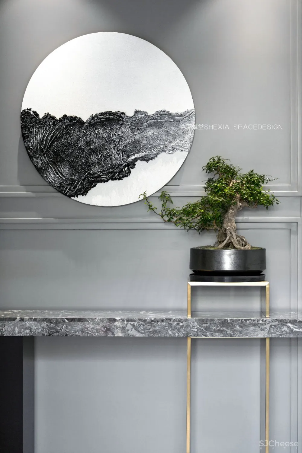 【宁洁设计作品 | 一半冷艳 · 一半迷红 】