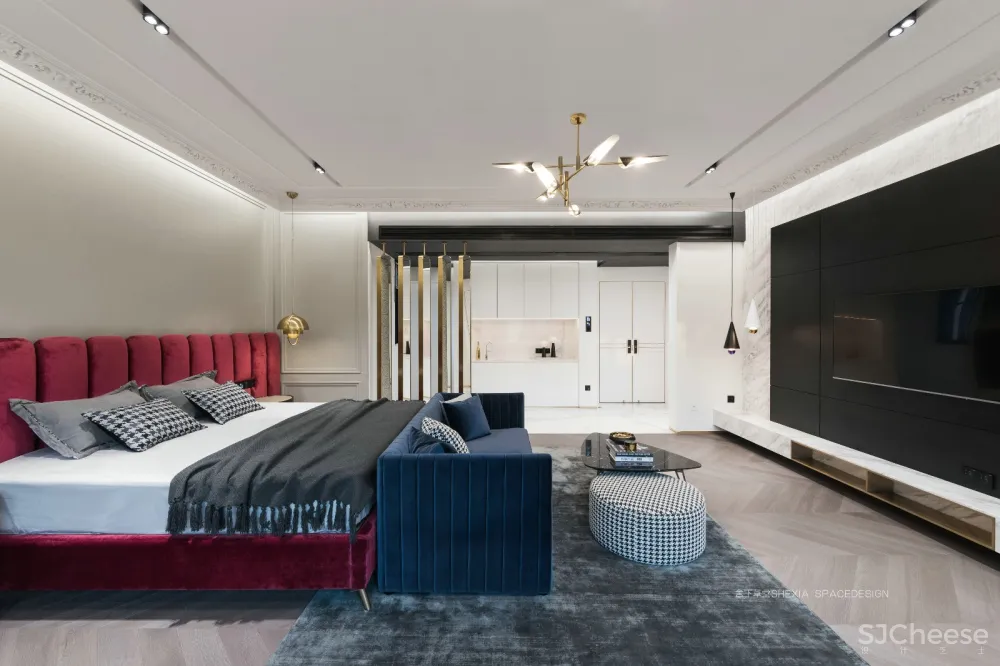 【宁洁设计作品 | 一半冷艳 · 一半迷红 】