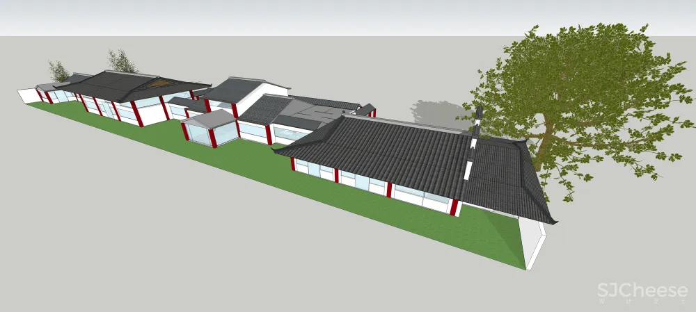 壹舍方磊新作 | 古建筑遇上新科技 融合共生的极致演绎 ——杭州华侨城·芳菲与城生活艺术馆