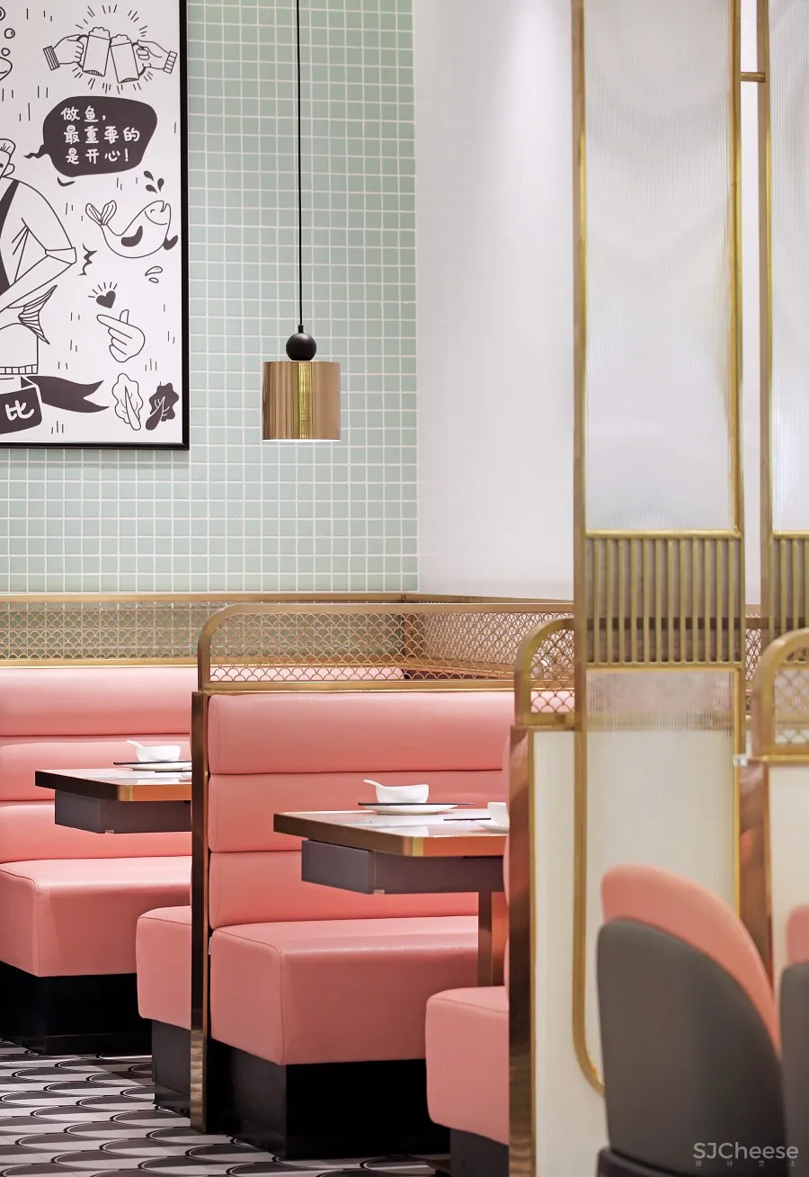 深圳餐饮空间设计,“艺鼎品牌全案”,鱼乐飞