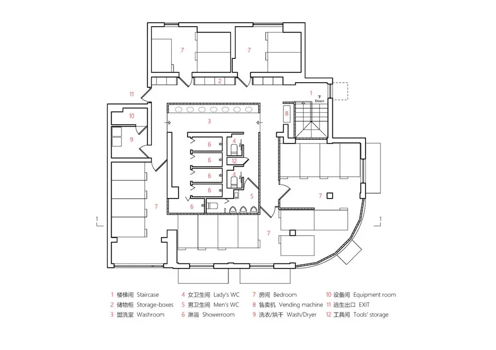 辑画设计 | 建筑改造之上海微流青旅