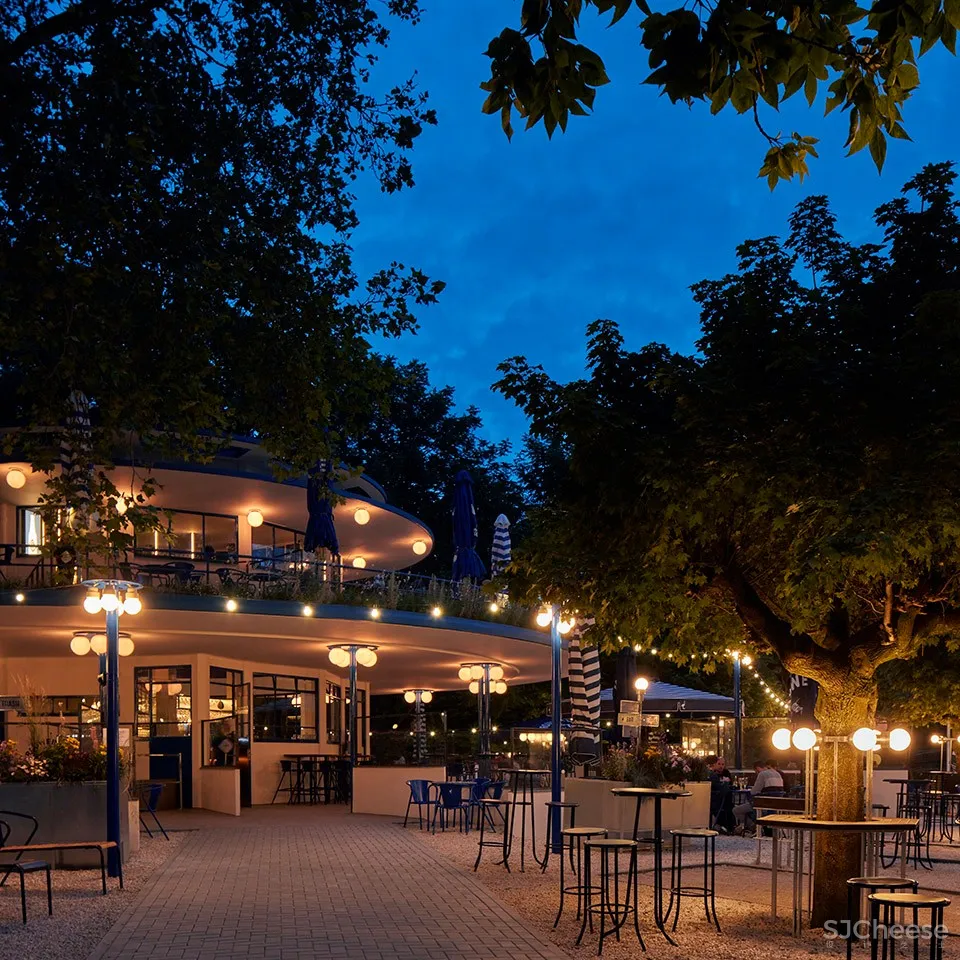 新作 | Studio Modijefsky:阿姆斯特丹 Blauwe Theehuis酒吧餐厅