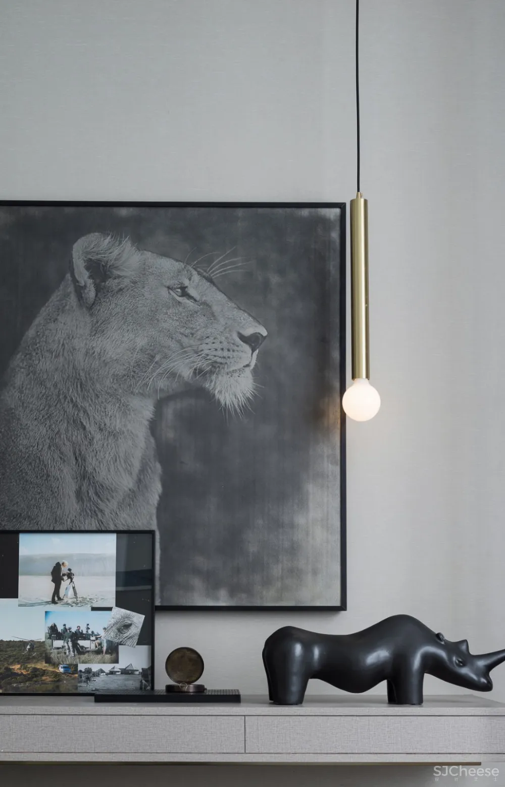 则灵艺术丨熙湖悦著353㎡跃层体验馆:趣味生活