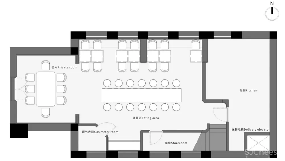 新作 | 大田作物:北京 27 手禾火餐厅空间设计