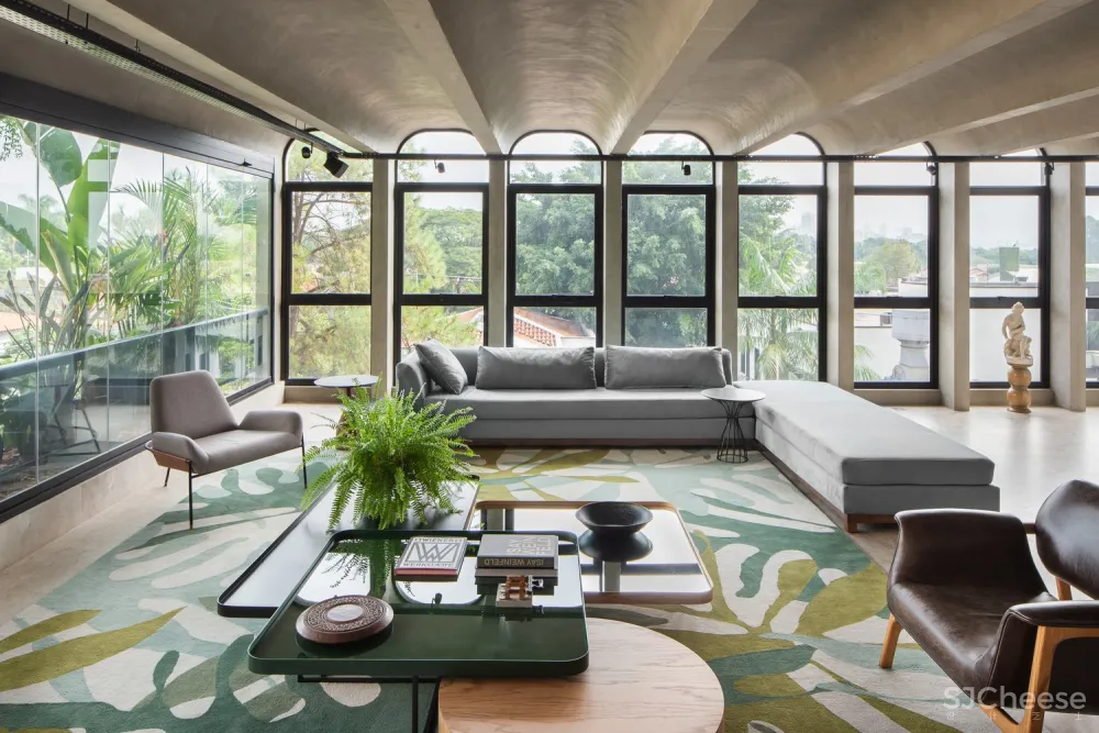 新作 | Studio LIM 混凝土拱下的现代生活：RR公寓室内改造