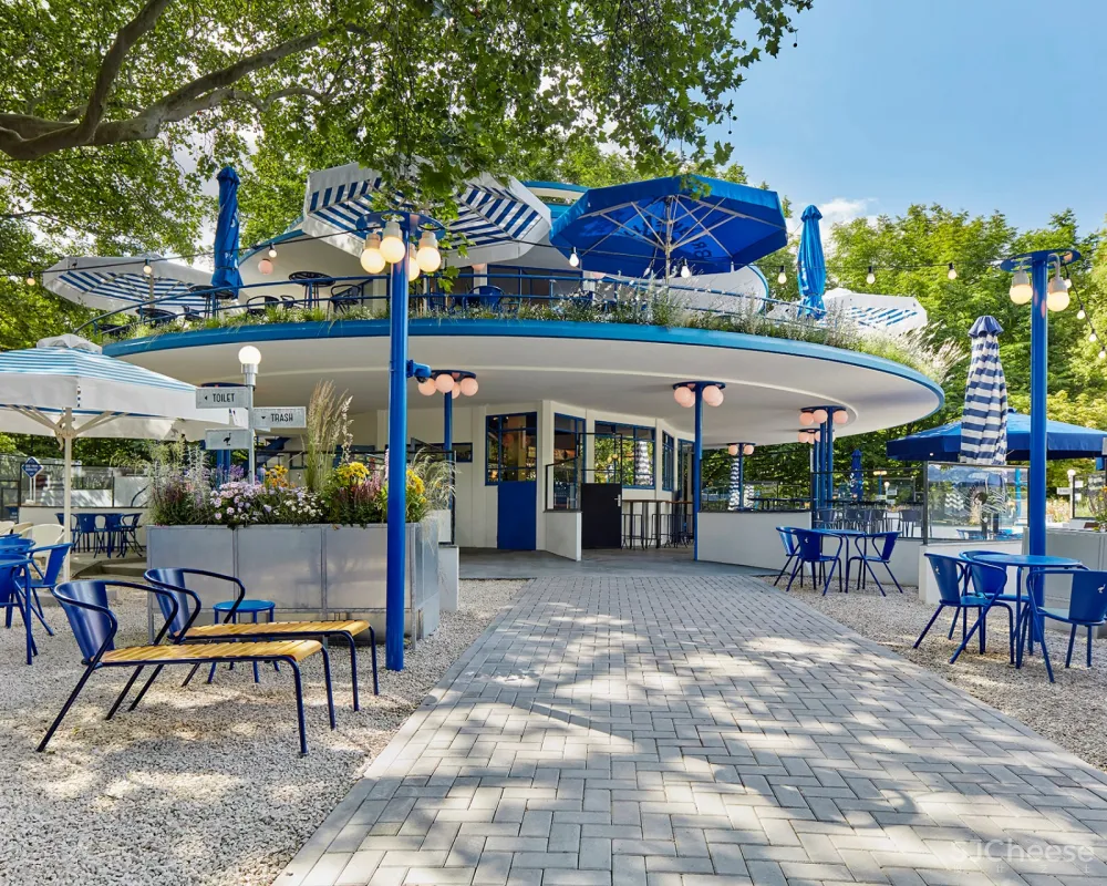 新作 | Studio Modijefsky:阿姆斯特丹 Blauwe Theehuis酒吧餐厅