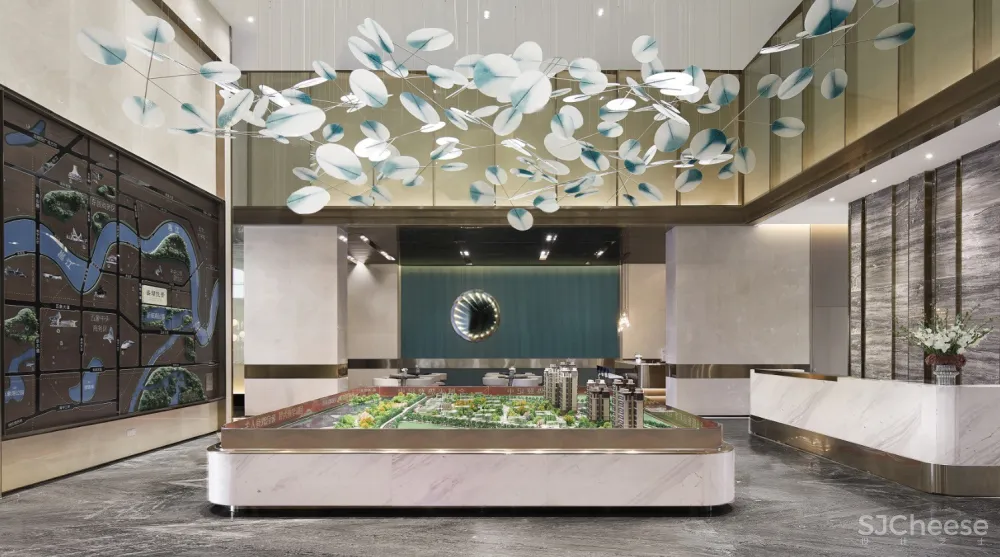 [IF DESIGN] 羽果新作：雅奢宝格丽 --广西阳光城盛湖悦景售楼处