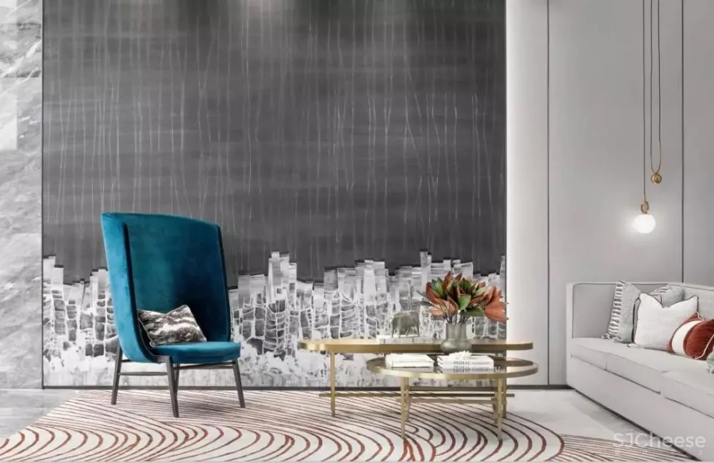 新作 | 1600㎡现代中式轻奢美学体验营销中心