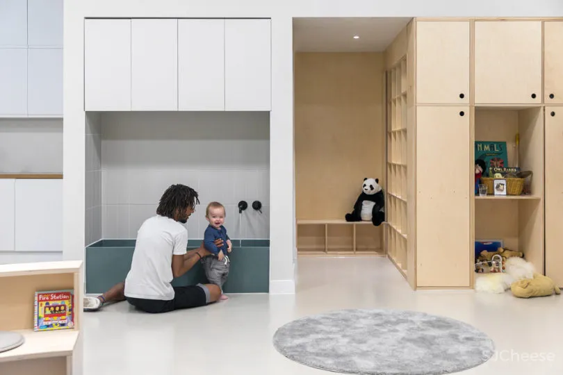 伦敦一家可以托儿的联合办公空间