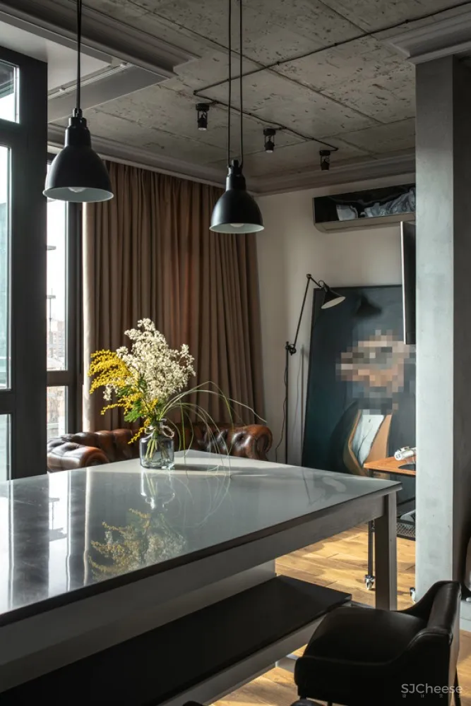 ZOOI | 一对年轻夫妇的42㎡时尚复古小宅