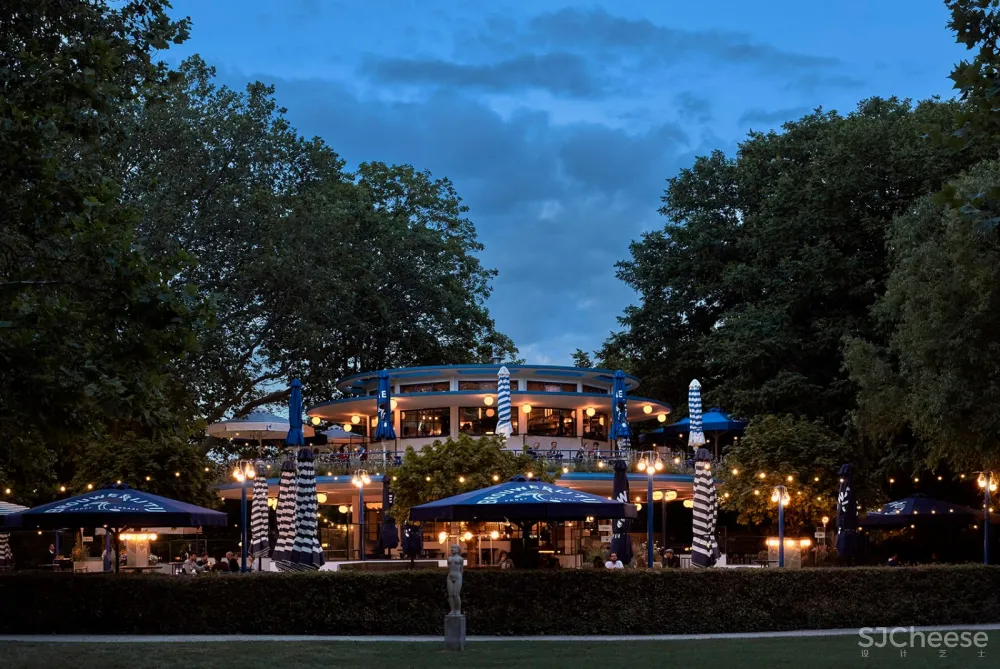 新作 | Studio Modijefsky:阿姆斯特丹 Blauwe Theehuis酒吧餐厅