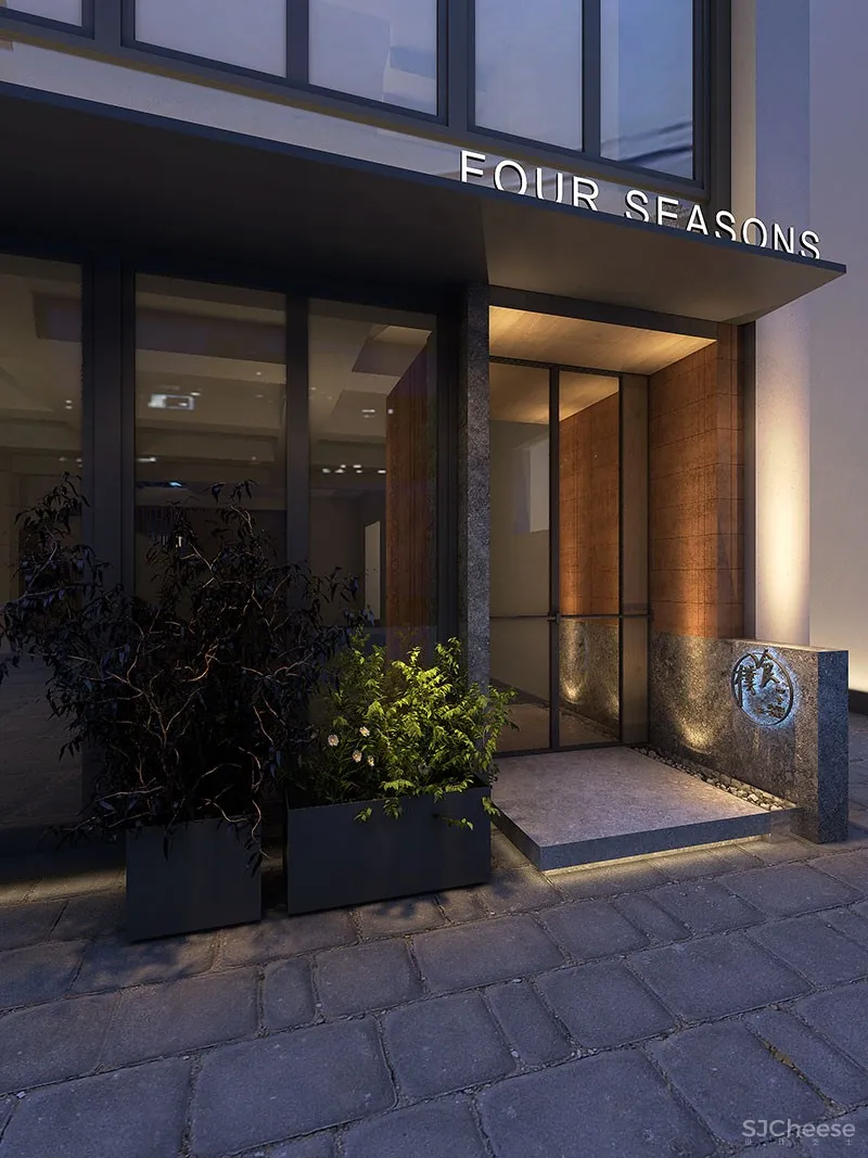 上海樸食四季餐厅设计