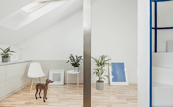 untitled architecture | 米兰住宅顶层改造