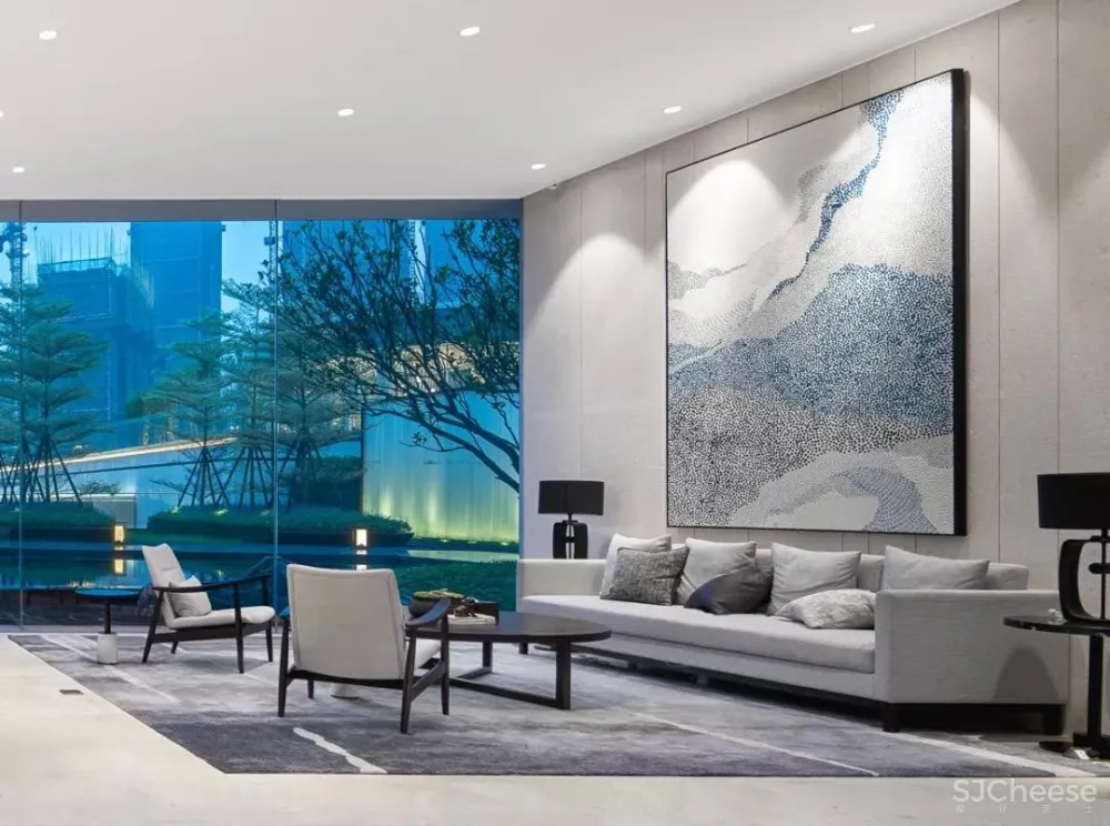 李益中空间设计新作 | 1000㎡俊逸灵动的美学馆体验式的“去销售化”售楼空间,融功能性于艺术氛围中!