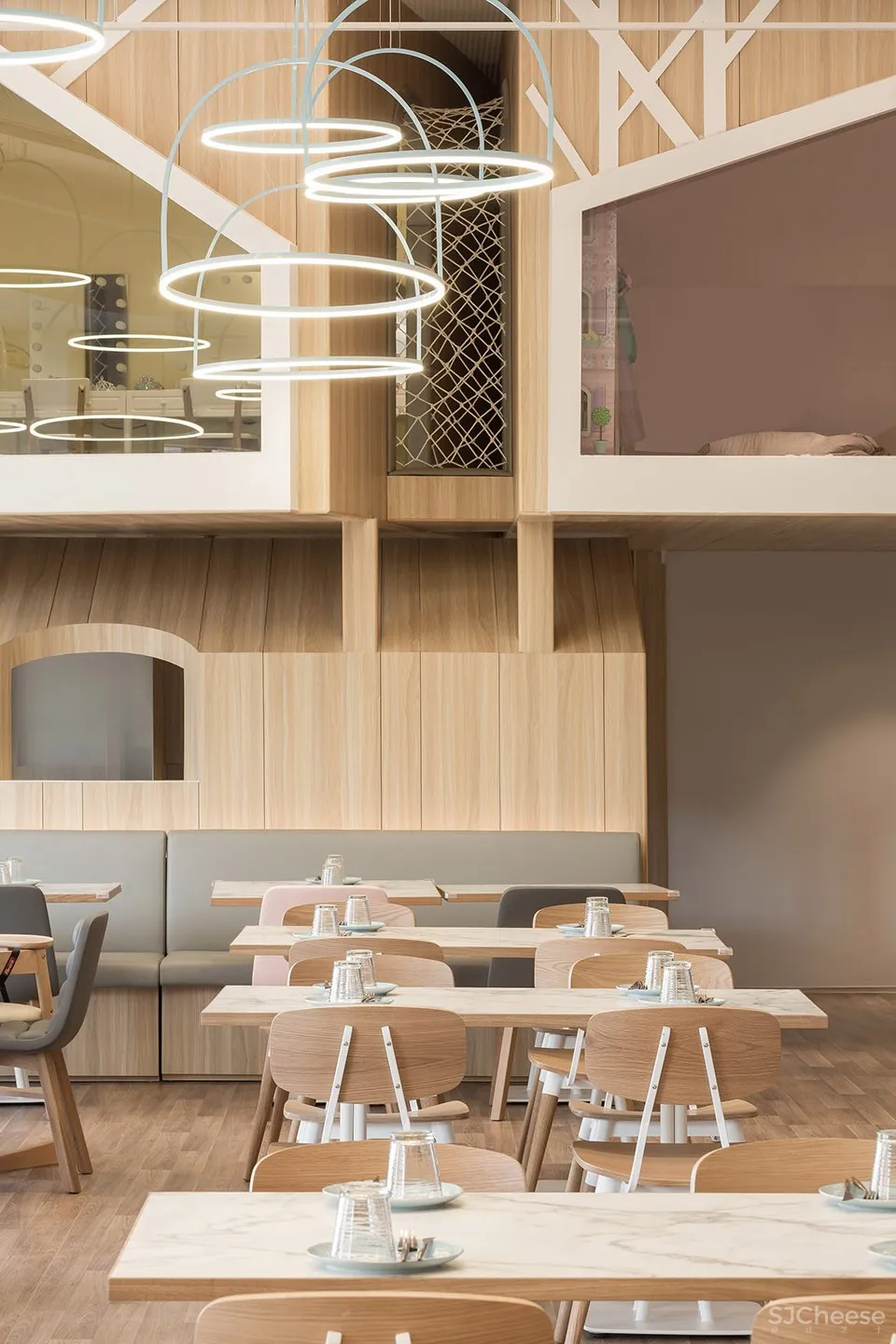 新作 | 古鲁奇建筑咨询有限公司:北京 维塔兰德亲子餐厅 – 儿童树屋乐园