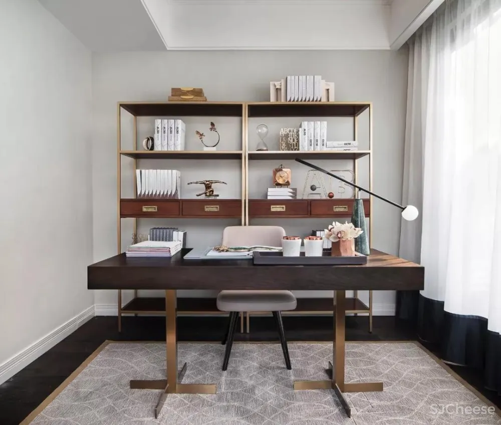 创时空设计 | 三层别墅的软装设计方案,享受生活的闲雅与安适!