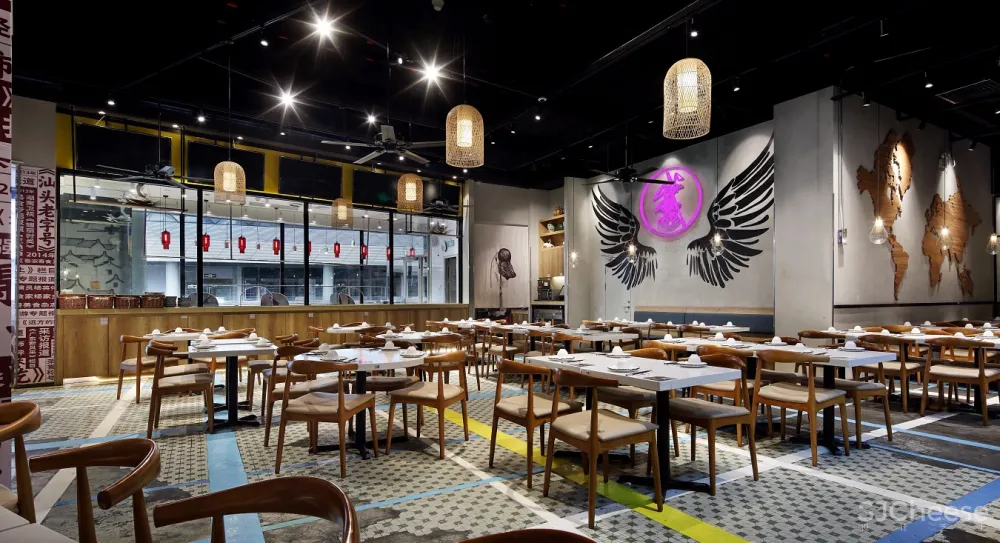 广东珠海餐厅空间设计“艺鼎新作”艺鼎X日日香 定义“潮味”生活方式
