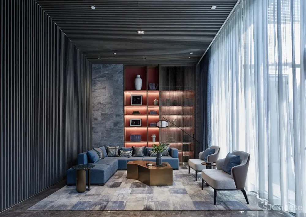 【集艾设计新作】3600㎡东方雅致宁波海语天下售楼中心