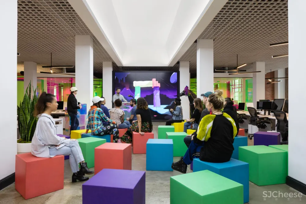 Architecture AF | 纽约GIPHY办公室设计