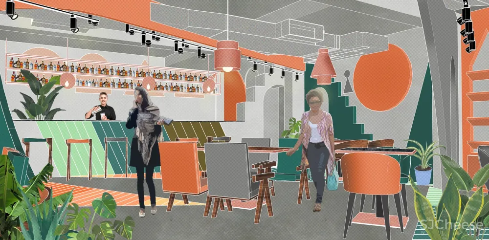 首发 | Renesa Studio:几何餐厅