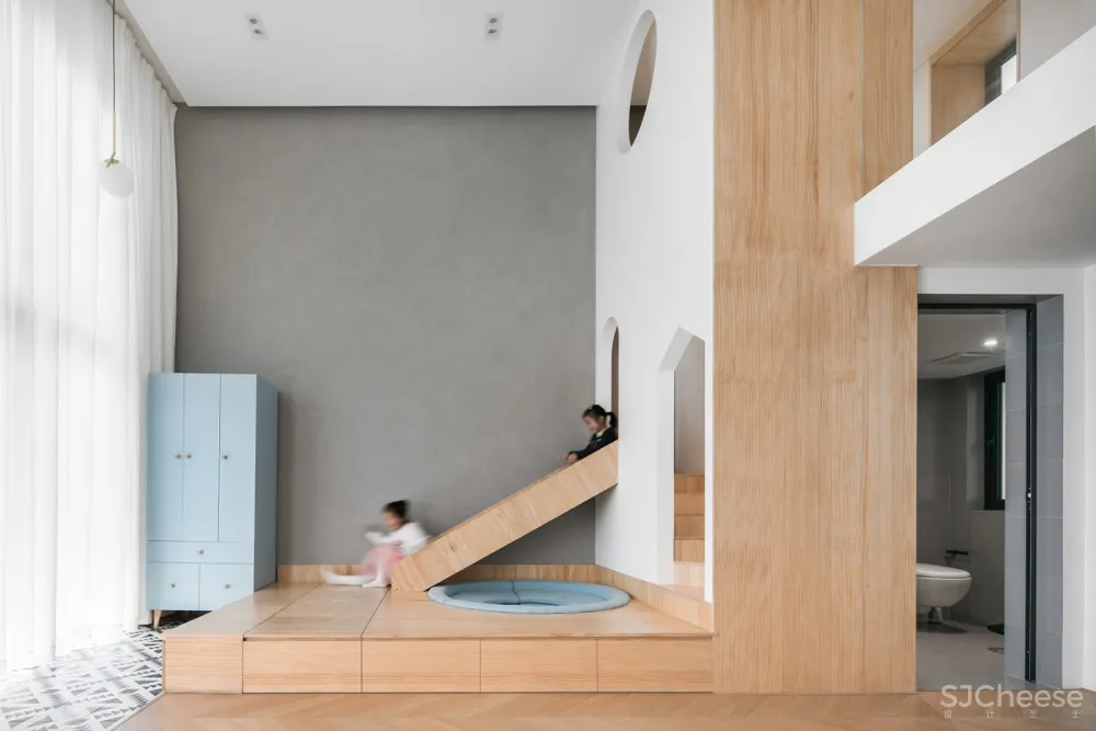 新作 | 大海小燕设计工作室：上海 几何空间 – 二娃乐园