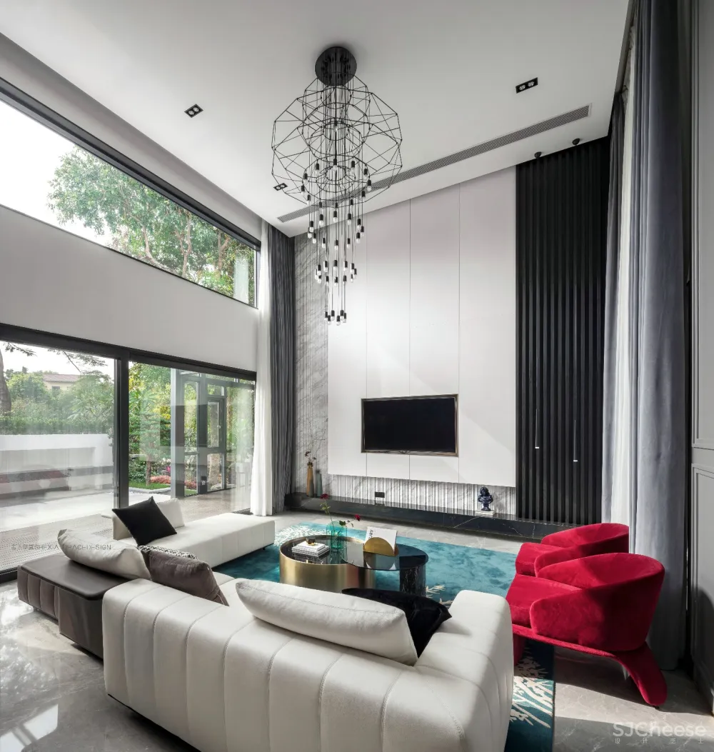 【宁洁设计作品 | 一半冷艳 · 一半迷红 】