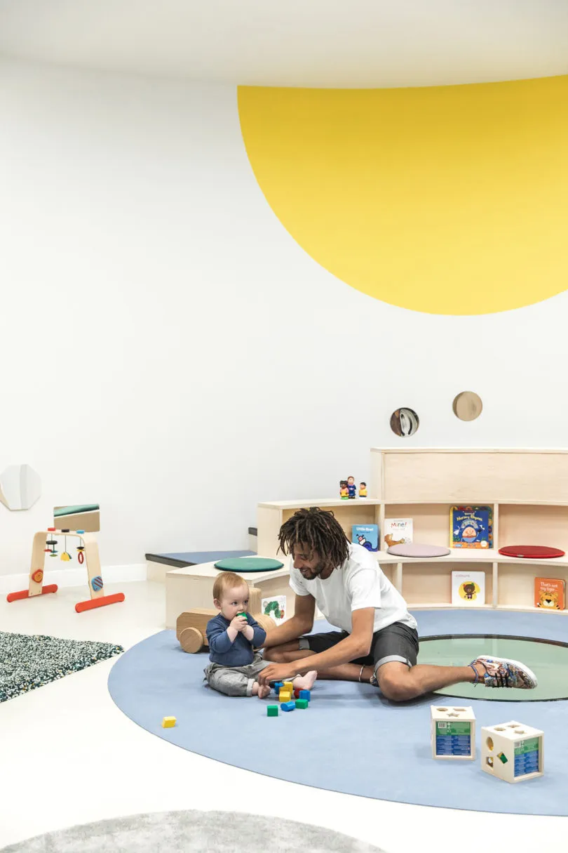 伦敦一家可以托儿的联合办公空间